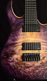 Mayones Duvell Elite 7 Natural To Purple Burst-Brian's Guitars