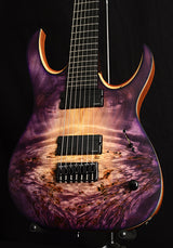 Mayones Duvell Elite 7 Natural To Purple Burst-Brian's Guitars