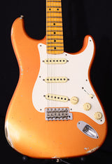 Fender Custom Shop Dual Mag Relic Stratocaster Faded Candy Tangerine-Brian's Guitars