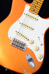 Fender Custom Shop Dual Mag Relic Stratocaster Faded Candy Tangerine-Brian's Guitars