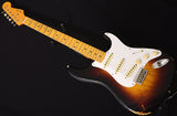 Fender Custom Shop 1957 Relic Hardtail Stratocaster Faded 2 Tone Sunburst-Brian's Guitars
