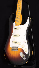 Fender Custom Shop 1957 Relic Hardtail Stratocaster Faded 2 Tone Sunburst-Brian's Guitars