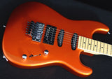 Used Jackson San Dimas Custom HSS Floyd Candy Tangerine-Brian's Guitars