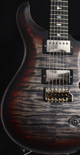 Paul Reed Smith Wood Library Custom 24 Satin Charcoal Tri-Color Burst-Brian's Guitars