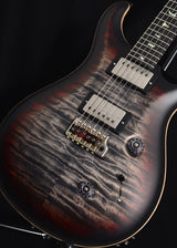 Paul Reed Smith Wood Library Custom 24 Satin Charcoal Tri-Color Burst-Brian's Guitars