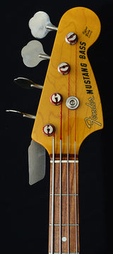 Used Fender Mustang Bass Fiesta Red CIJ-Brian's Guitars