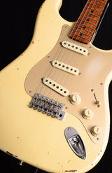 Used Fender Custom Shop 1957 Roasted Relic Stratocaster Aged Vintage White-Brian's Guitars