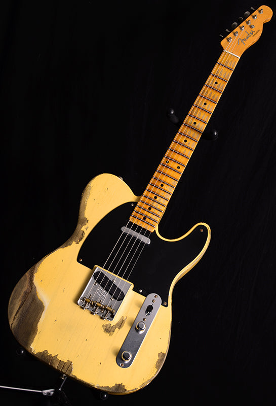 Used Fender Custom Shop 1952 Heavy Relic Telecaster Nocaster Blonde
