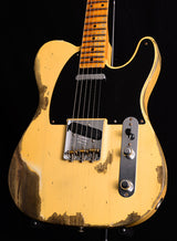 Used Fender Custom Shop 1952 Heavy Relic Telecaster Nocaster Blonde-Brian's Guitars