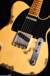 Used Fender Custom Shop 1952 Heavy Relic Telecaster Nocaster Blonde-Brian's Guitars
