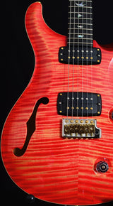 Used Paul Reed Smith Wood Library 408 Semi-Hollow Blood Orange-Brian's Guitars