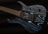 Mayones Duvell Elite Gothic 6 Black With Blue-Brian's Guitars