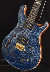 Paul Reed Smith Wood Library 408 Semi-Hollow Faded Whale Blue-Brian's Guitars