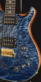 Paul Reed Smith Wood Library 408 Semi-Hollow Faded Whale Blue-Brian's Guitars