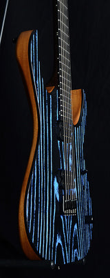 Mayones Duvell Elite Gothic 6 Black With Blue-Brian's Guitars