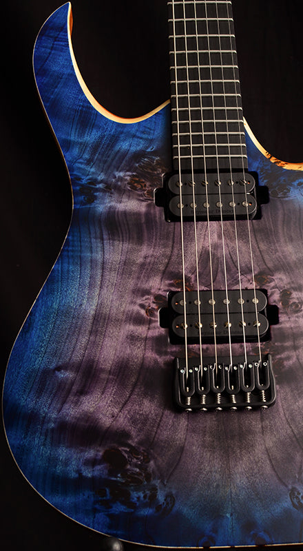 Mayones Duvell Elite 6 Dirty Purple Blue Burst-Brian's Guitars
