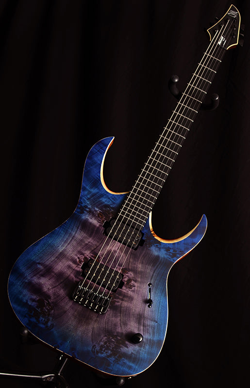 Mayones Duvell Elite 6 Dirty Purple Blue Burst-Brian's Guitars
