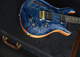 Paul Reed Smith Wood Library 408 Semi-Hollow Faded Whale Blue-Brian's Guitars