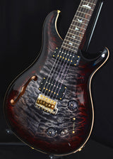 Paul Reed Smith Wood Library 408 Semi-Hollow Charcoal Tri Color Burst-Brian's Guitars