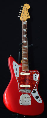 Used Fender Jaguar 50th Anniversary Candy Apple Red-Brian's Guitars