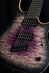 Mayones Duvell Elite 7 VF Galaxy Eye Purple Burst-Brian's Guitars