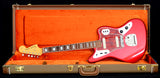 Used Fender Jaguar 50th Anniversary Candy Apple Red-Brian's Guitars