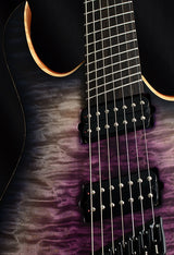 Mayones Duvell Elite 7 VF Galaxy Eye Purple Burst-Brian's Guitars