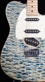 Used Tom Anderson Drop T Classic Hollow Shorty Natural Blue-Brian's Guitars