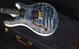 Paul Reed Smith Wood Library 408 Semi-Hollow Faded Whale Blue-Brian's Guitars