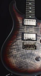 Paul Reed Smith Wood Library Custom 24 Satin Charcoal Tri-Color Burst-Brian's Guitars