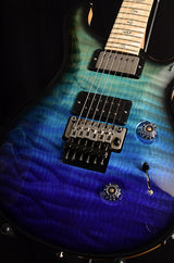 Paul Reed Smith Wood Library Custom 24 Floyd Brian's Limited Blue Fade Smokeburst-Brian's Guitars