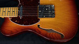 Used Don Grosh Retro Classic Hollow T Trans Tobacco Burst-Brian's Guitars