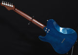 Used Melancon Custom Artist T Trans Blue Burled Maple-Brian's Guitars