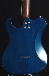 Used Melancon Custom Artist T Trans Blue Burled Maple-Brian's Guitars