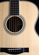 Used Santa Cruz Custom OM White Ebony-Brian's Guitars