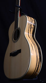 Used Santa Cruz Custom OM White Ebony-Brian's Guitars