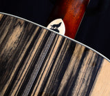 Used Santa Cruz Custom OM White Ebony-Brian's Guitars