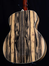 Used Santa Cruz Custom OM White Ebony-Brian's Guitars