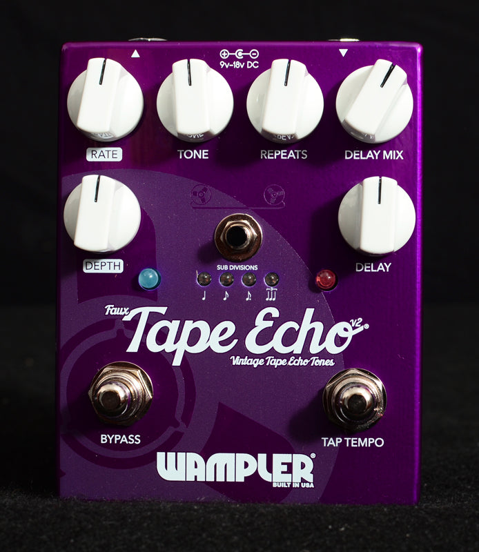 Wampler Faux Tape Echo V2 Delay Pedal