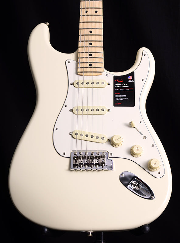 Fender American Performer Channel Exclusive Stratocaster Olympic White