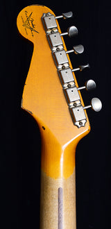 Fender Custom Shop 1957 Stratocaster Heavy Relic NAMM Limited Tahitian Coral Over 2 Tone Sunburst-Brian's Guitars