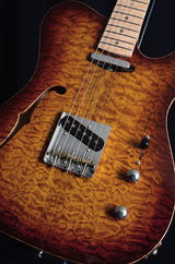 Used Fibenare Roadmaster Thinline 56 Tobacco Burst-Electric Guitars-Brian's Guitars