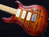 Used Paul Reed Smith Custom 22 3 P90 Dark Cherry Sunburst-Brian's Guitars
