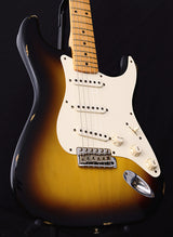 Used Fender Custom Shop 1956 Stratocaster Relic Two Tone Sunburst-Brian's Guitars