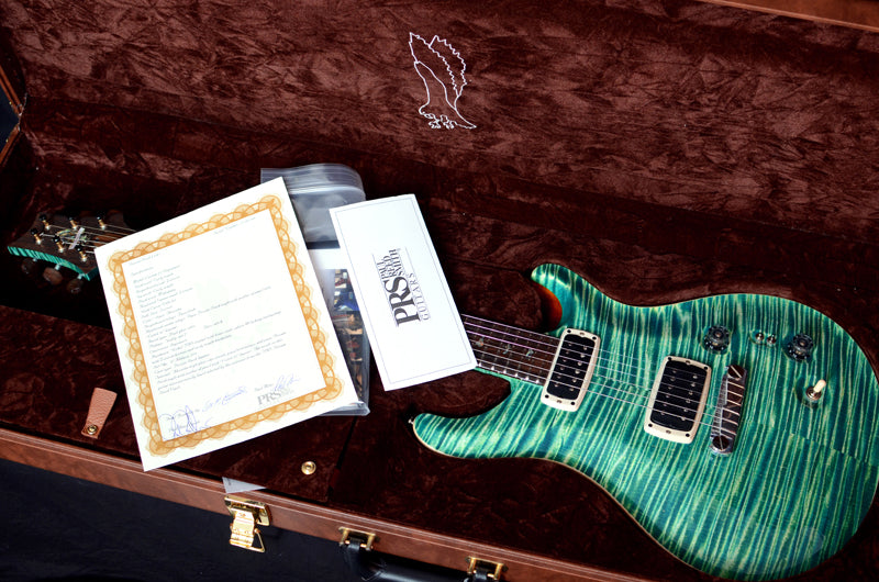 Used Paul Reed Smith Private Stock Custom 22 Signature Absinthe-Brian's Guitars