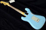 Nash S-67 Sonic Blue With Competition Stripe-Brian's Guitars