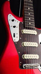 Fender Parallel Universe Jaguar Stratocaster Electric Guitar Candy Apple Red-Brian's Guitars