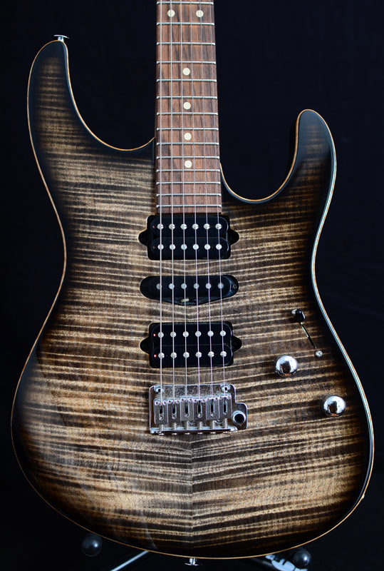 Used Suhr Modern Pro Trans Charcoal Burst