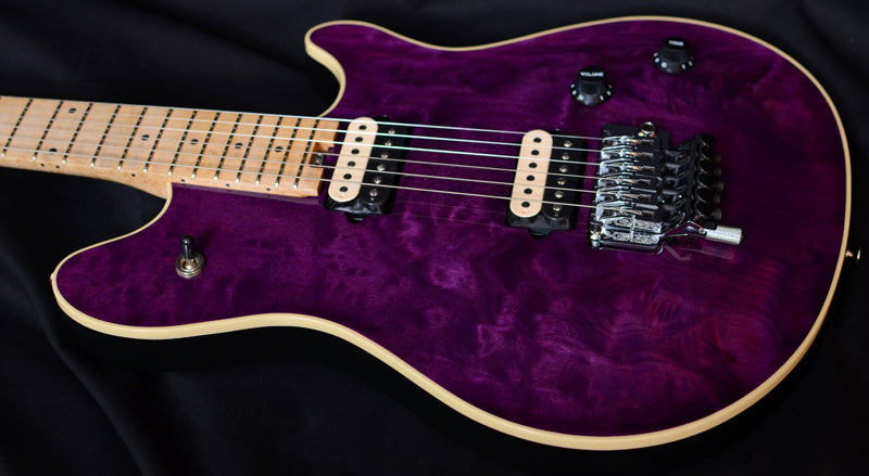 Used Peavey EVH Wolfgang First Year Quilt Purple