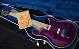 Used Peavey EVH Wolfgang First Year Quilt Purple-Brian's Guitars
